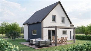 maison neuve à la vente -   67850  HERRLISHEIM, surface 130 m2 vente maison neuve - UBI429989819